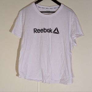 Reebok White Crew Neck Tee